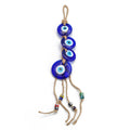 Exquisite Bohemian Glass Evil Eye Tassel Pendant: Ideal for Home, Car & Special Occasions