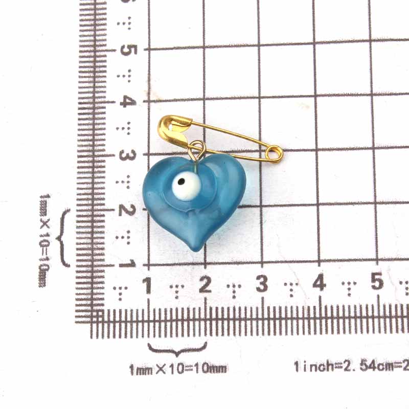 Heart-shaped Lapel Pin