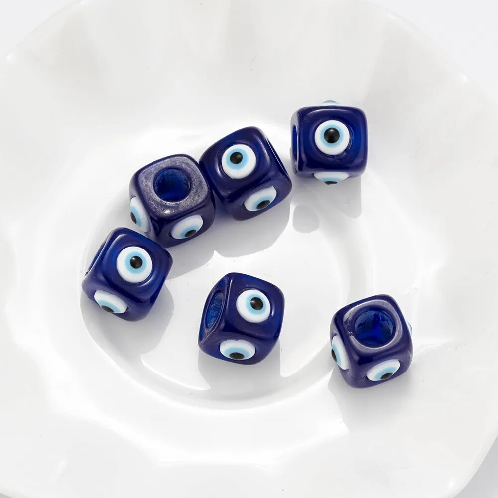 14mm Evil Eye Beads