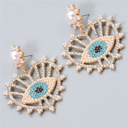 High-quality crystal earrings