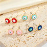 Evil Eye Stud Earrings