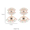 Mesmerizing eye-shaped earrings