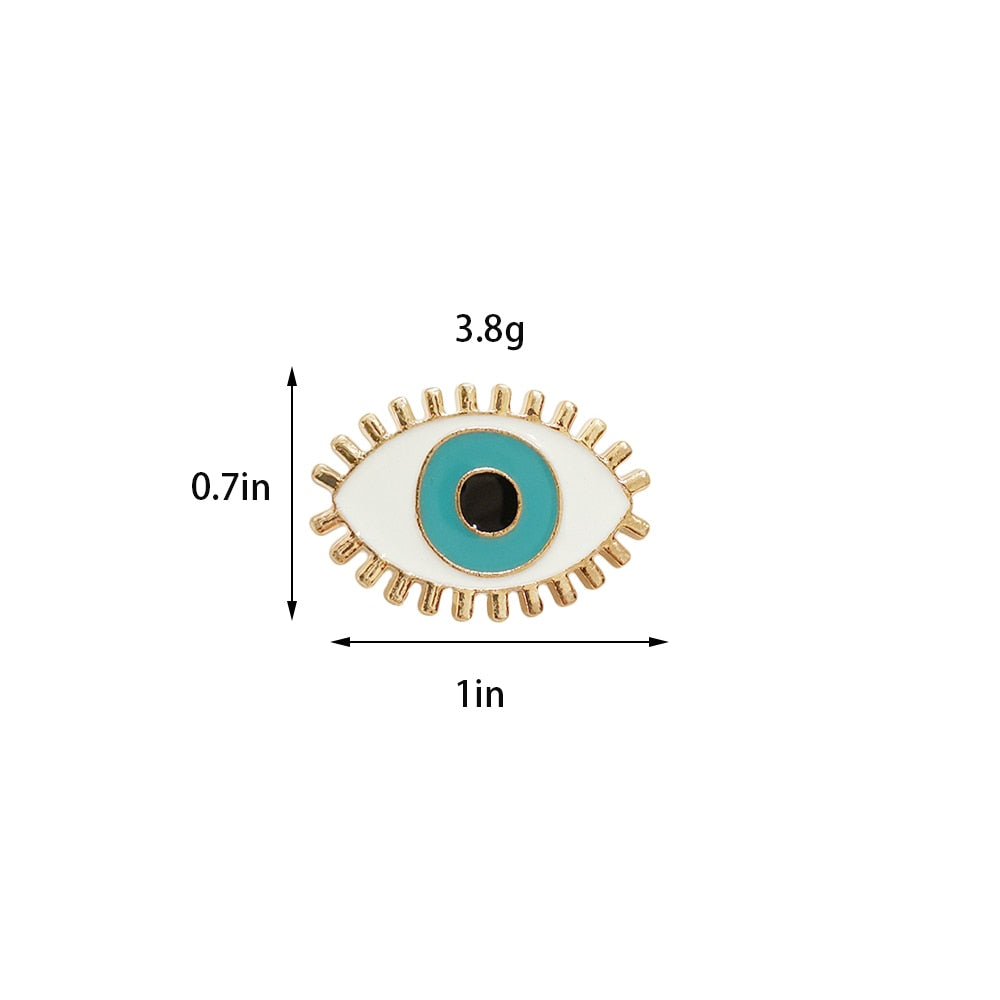 Intricate evil eye designs