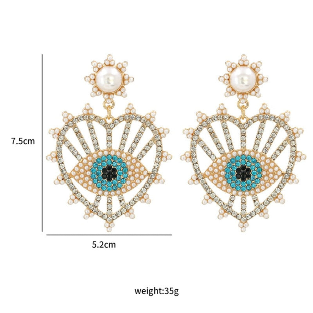 Colorful statement jewelry