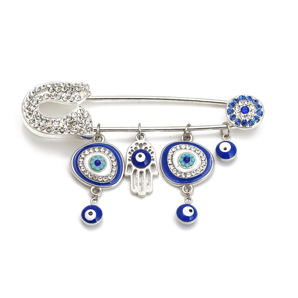 Turkish Evil Eye Pin