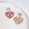 Protective evil eye earrings