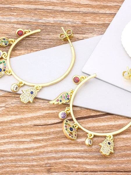 Gold Plated Earrings