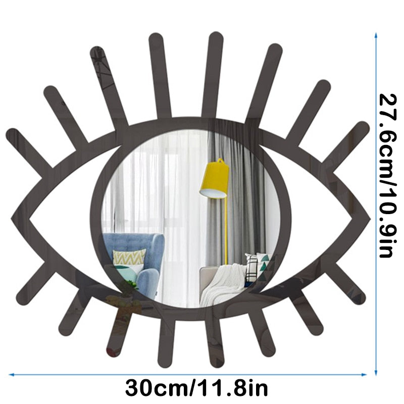 Durable Mirror Sticker