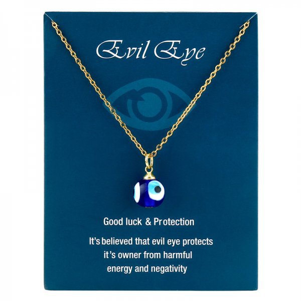 Evil eye necklace