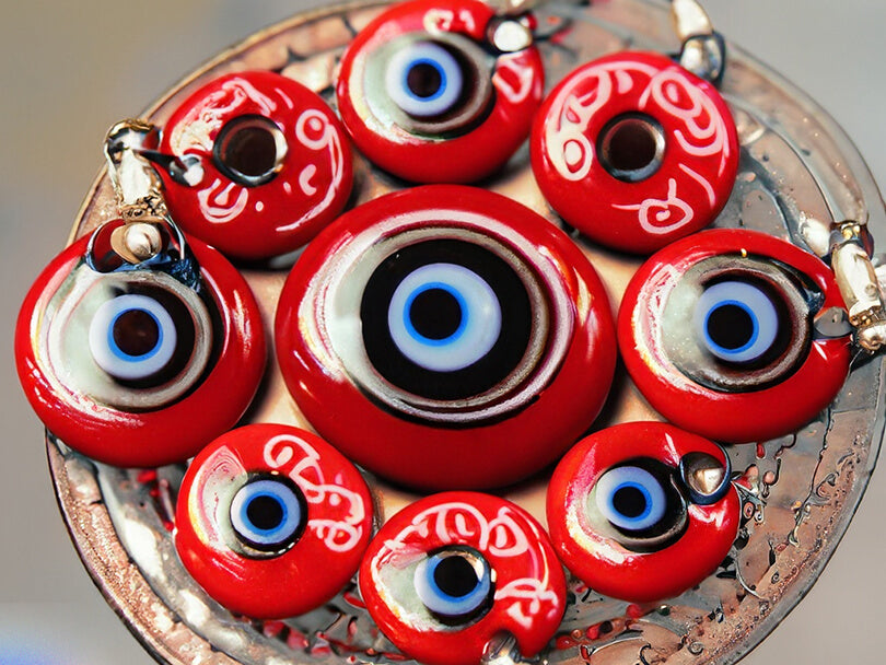 Red evil eye Amulets