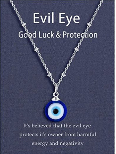 Mystical Turkish-Inspired Evil Eye and Hamsa Hand Zirconia Pendant Choker Necklace - Dainty, Lucky Charm Jewelry for Women and Girls