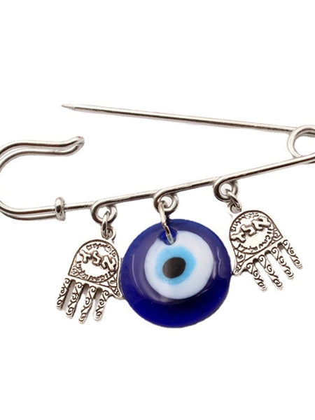 Evil Eye Brooch