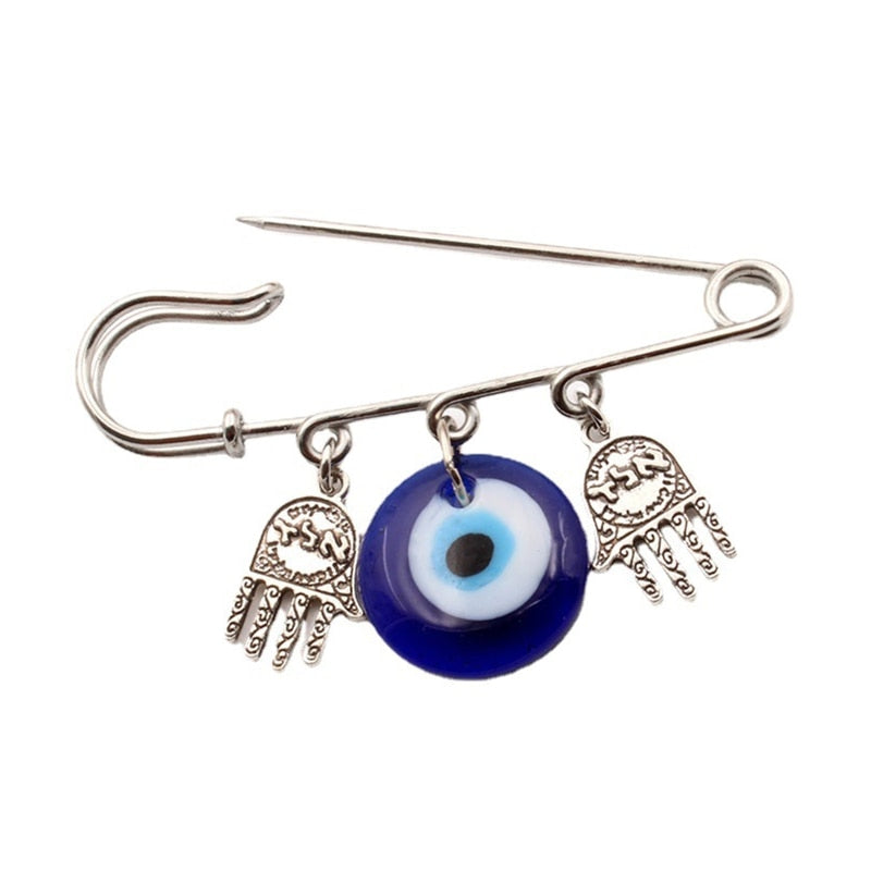 Evil Eye Brooch