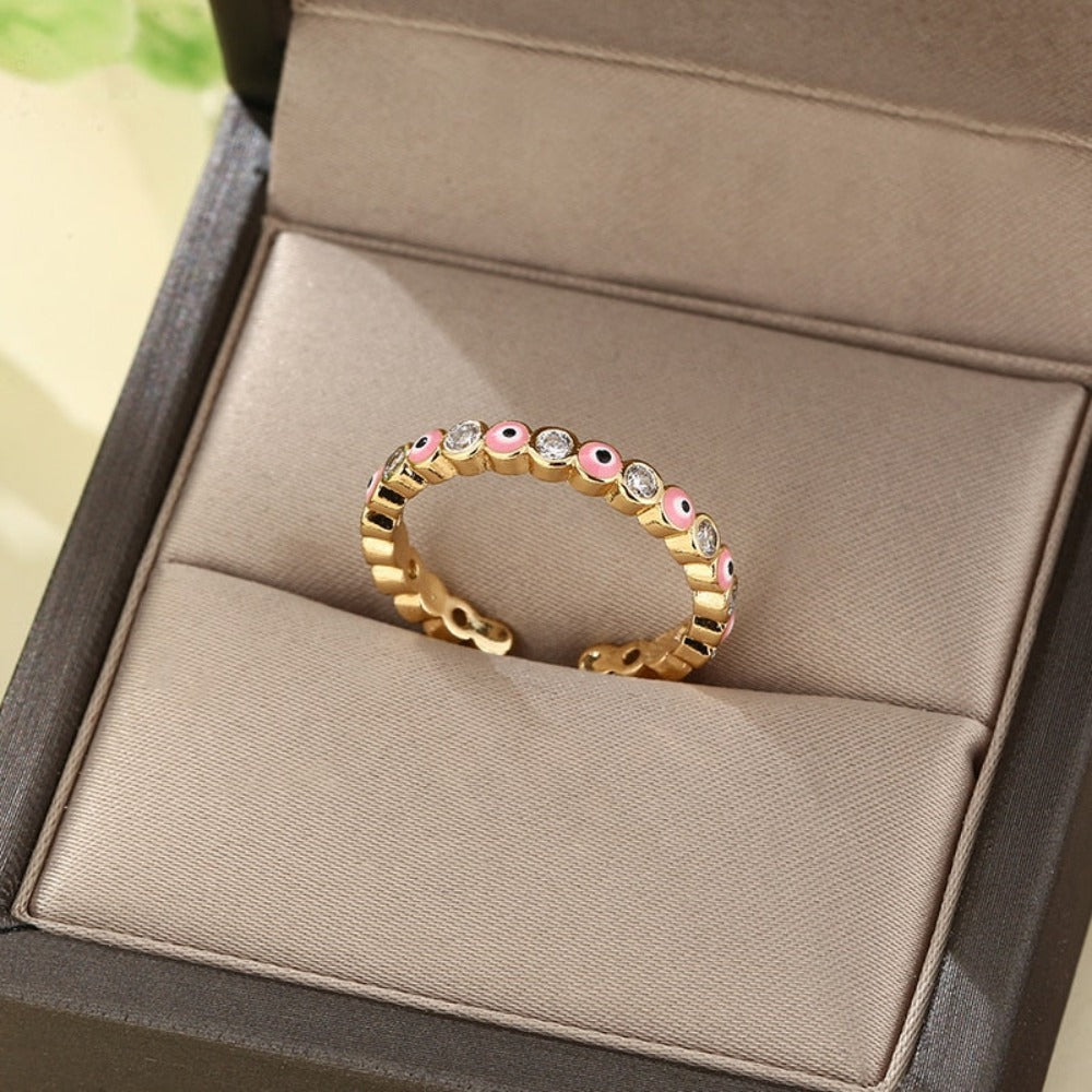 Adjustable finger ring