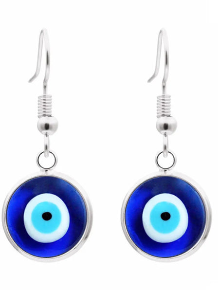Evil Eye Stud Earrings