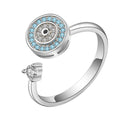 Turkish Zircon Evil Eye Ring