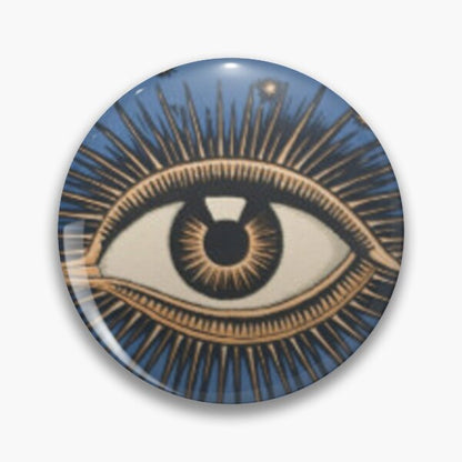 Mystic Protection: Customizable Evil Eye Cat Brooch for Stylish Wardrobe