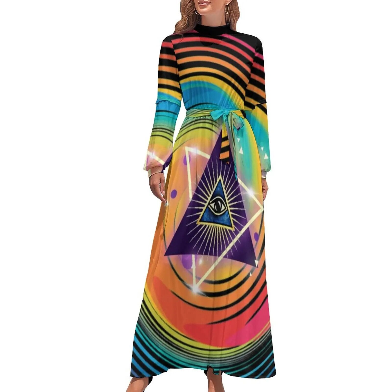 Synthetic Fiber Dress