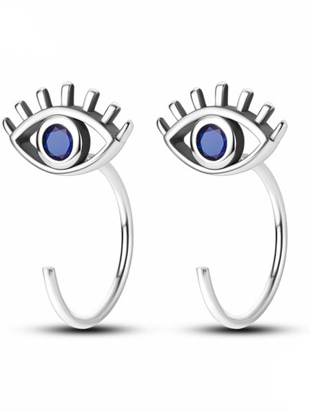 Evil Eye Stud Earrings