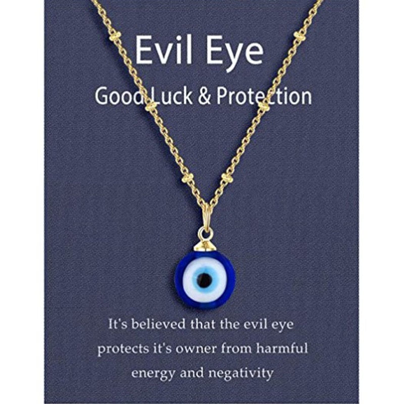 Mystical Turkish-Inspired Evil Eye and Hamsa Hand Zirconia Pendant Choker Necklace - Dainty, Lucky Charm Jewelry for Women and Girls