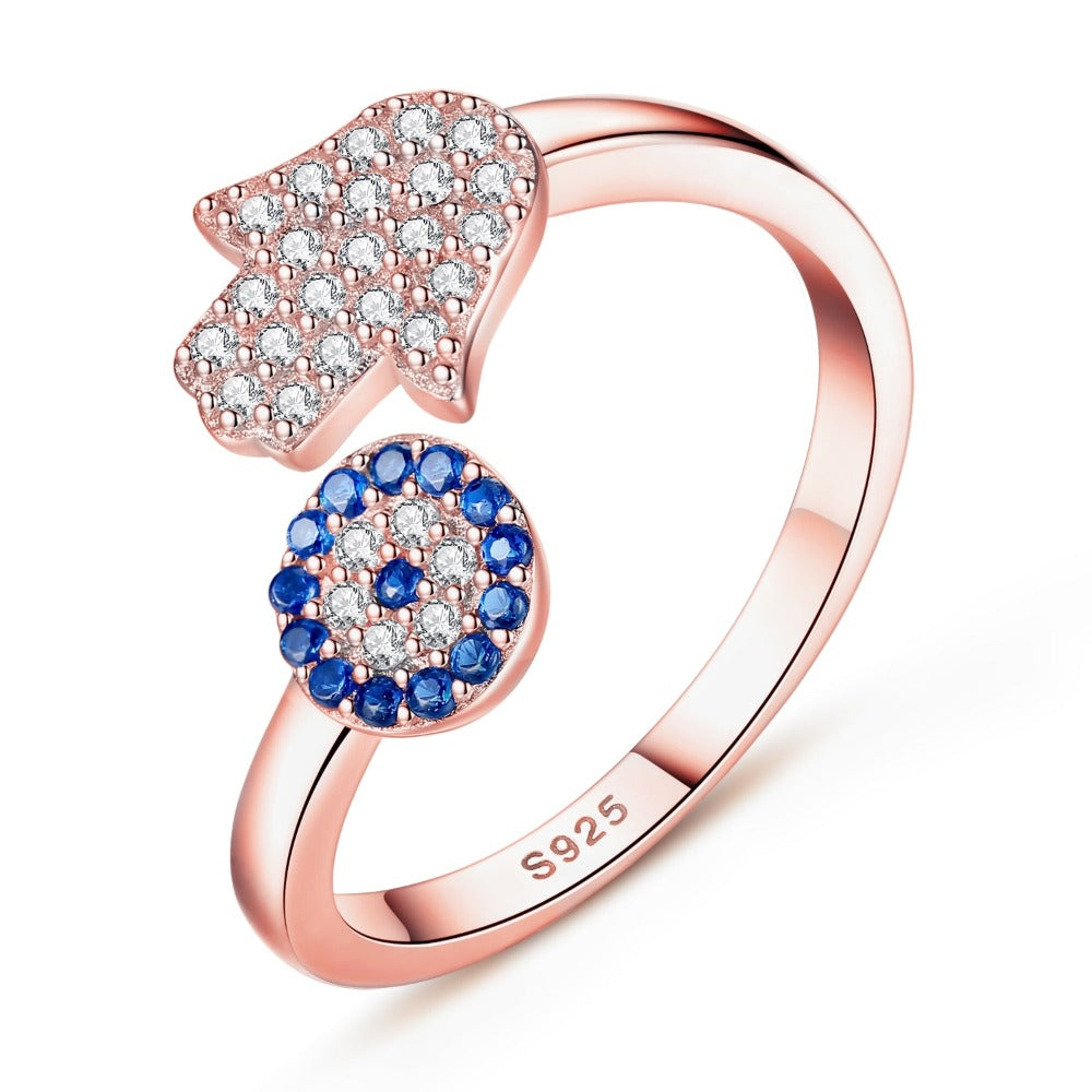 Adjustable open ring