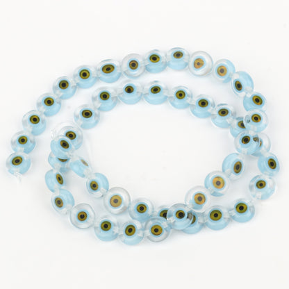 Exquisite Evil Eye Lampwork Glass Beads for Handcrafted Jewelry: Perfect for Bracelets, Necklaces, and Accessories