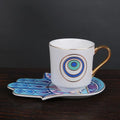Ceramic Evil Eye mug set
