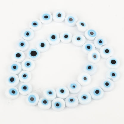 Exquisite Evil Eye Lampwork Glass Beads for Handcrafted Jewelry: Perfect for Bracelets, Necklaces, and Accessories