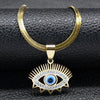 Sunburst Eye - Gold tone