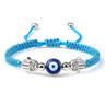 Handcrafted Evil Eye Beaded Bracelet: Timeless Charm for Friendship and Protection