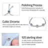 Evil Eye bracelet with cubic zirconia and 925 sterling silver details