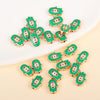 Green Hamsa (10 Pieces)