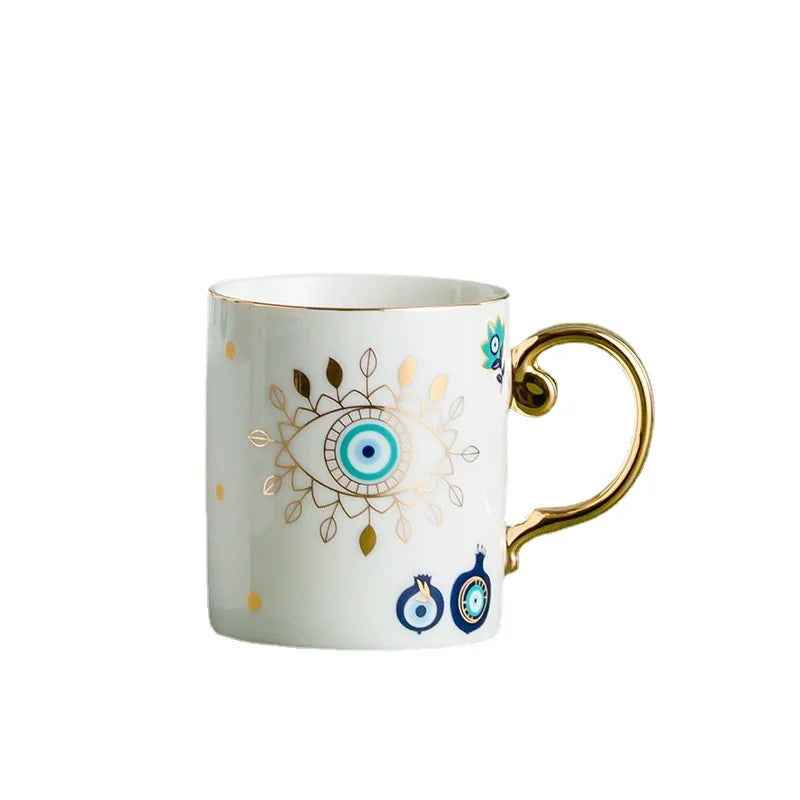 Unique Ceramic Milk Cup
