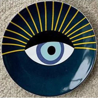 Wall Hanging Evil Eye Plates
