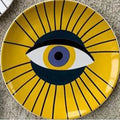 Colorful Evil Eye Art Plates
