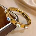 Waterproof Evil Eye bangle