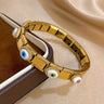 Waterproof Evil Eye bangle