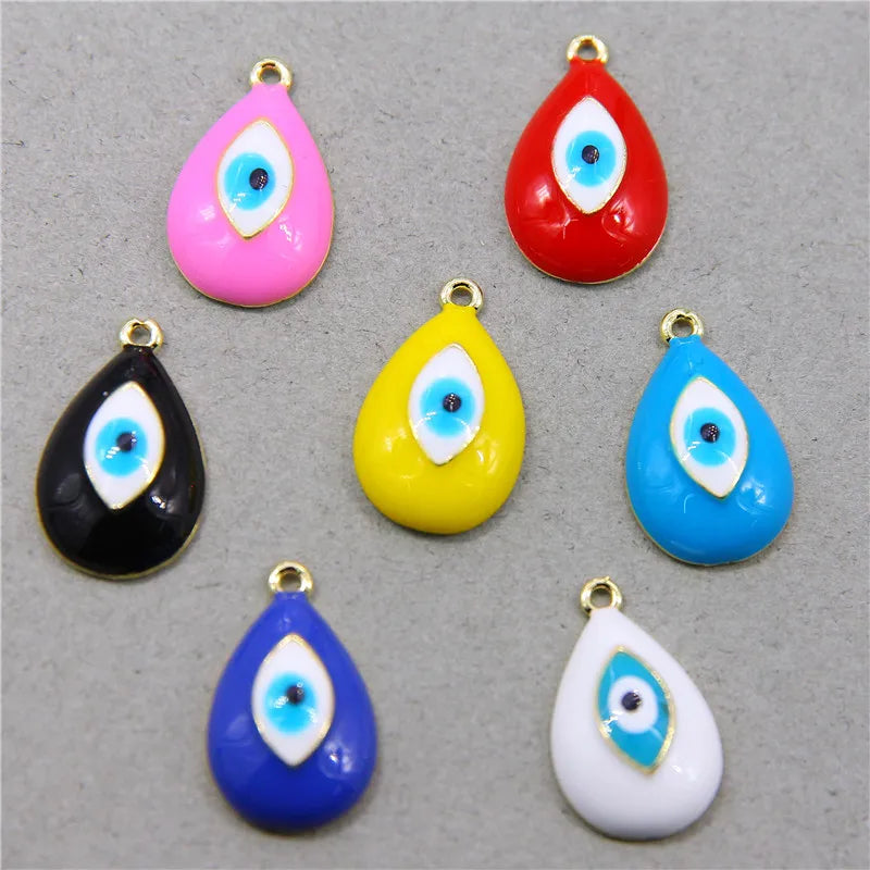 Enamel Evil Eye Charms