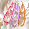 Exquisite Bohemian Turkish-Inspired Rainbow Clay Choker Necklace – Fashionable and Trendy Metal Geometric Jewelry for Women's Daily, Party and Beach Wear
