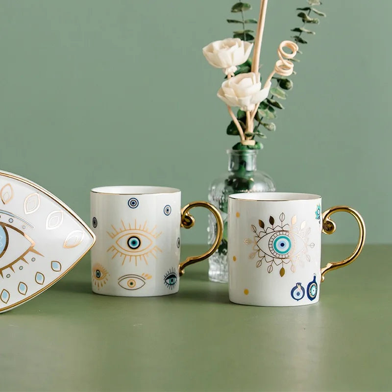 Turkish Evil Eye Coffee Mug
