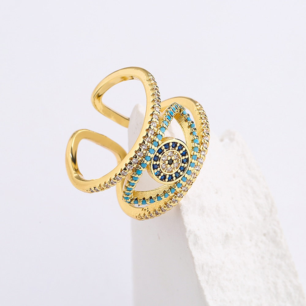 Geometric Design Ring