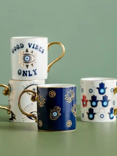 Evil Eye Coffee Cup
