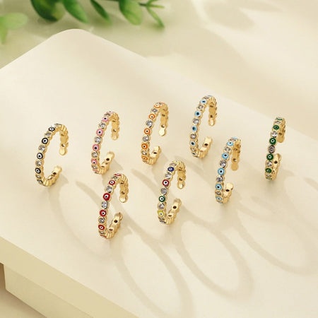 Turkish Evil Eye ring