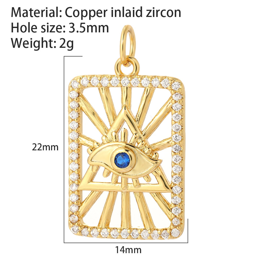 Cubic Zirconia pendant