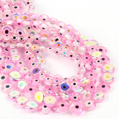 Exquisite Evil Eye Lampwork Glass Beads for Handcrafted Jewelry: Perfect for Bracelets, Necklaces, and Accessories