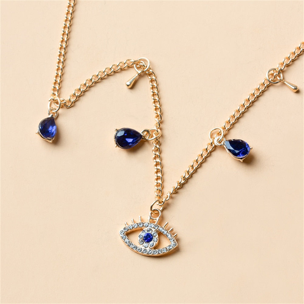 Crystal Blue Pendant