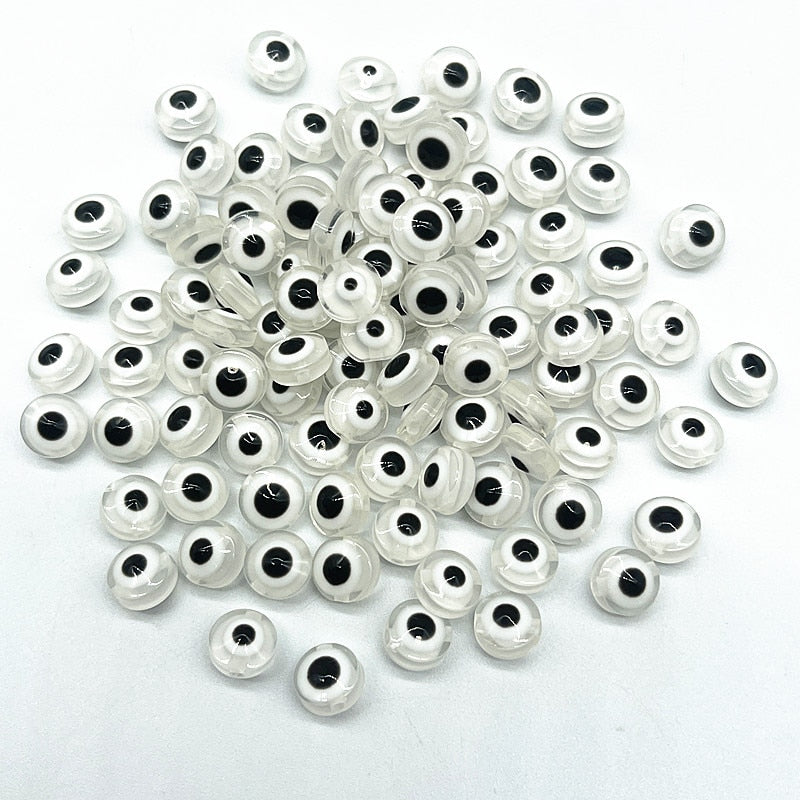 10mm Evil Eye Beads