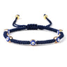 Handcrafted Evil Eye Beaded Bracelet: Timeless Charm for Friendship and Protection