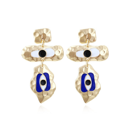 Eye-Shaped Earrings