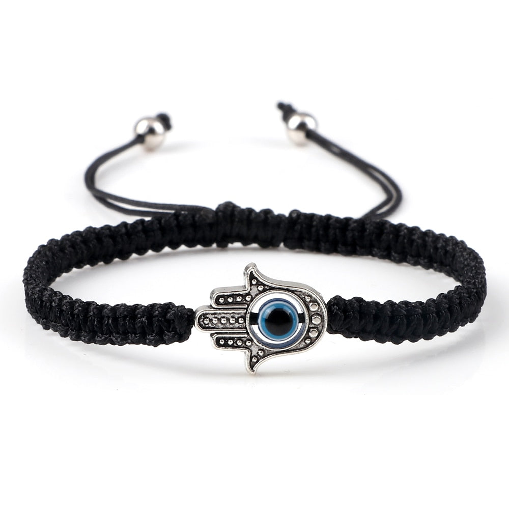 Handcrafted Evil Eye Beaded Bracelet: Timeless Charm for Friendship and Protection